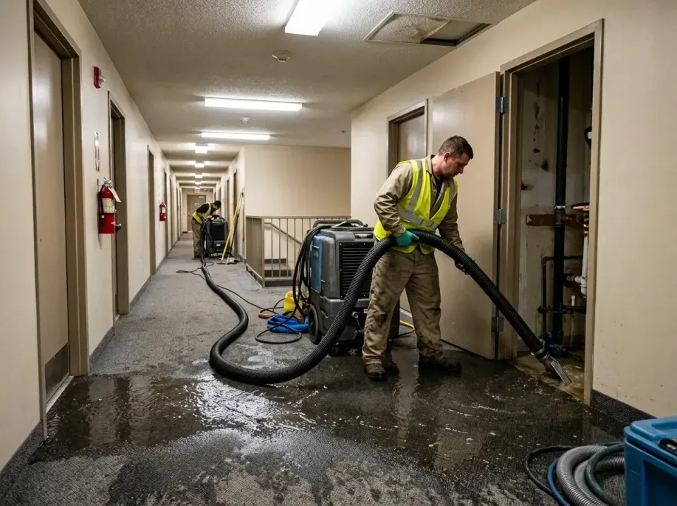 multi-unit-apartment-hallway-f-005 — frequently asked questions, Emergency Burst Pipe Water Extraction & Removal in Manchaca…